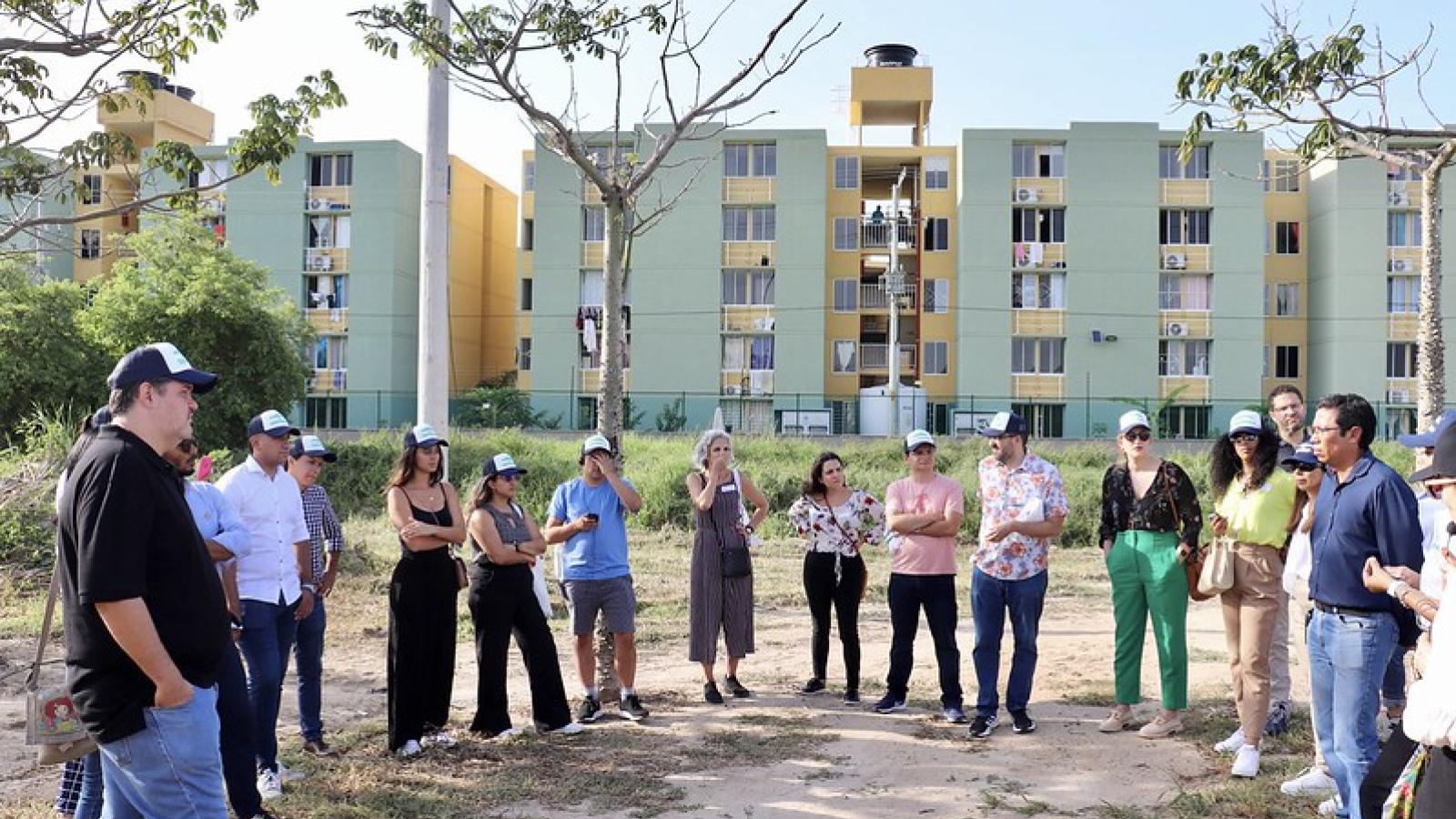 berkeliling taman di barranquilla