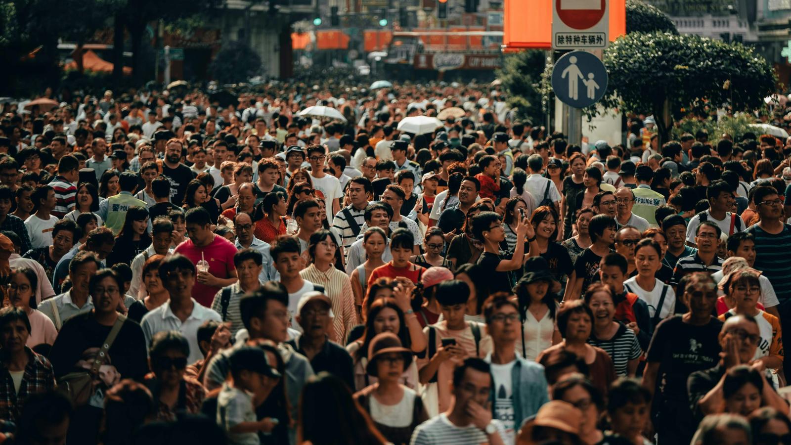 jalan kota yang ramai