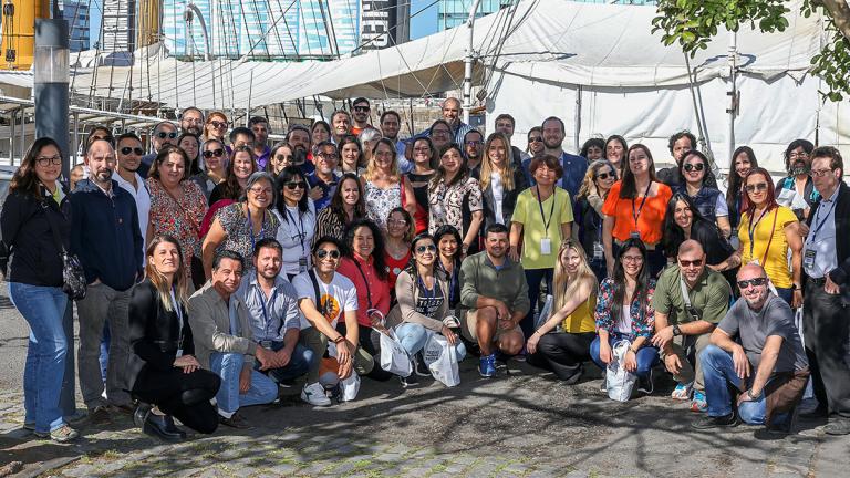 UrbanShift Peserta dan penyelenggara Akademi Kota Buenos Aires