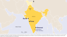 Peta dari India