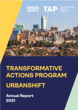 UrbanShift TAP report cover