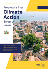 Sampul Dokumen Rencana Aksi Iklim Freetown