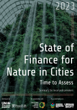 Sampul Laporan Kondisi Keuangan untuk Alam di Perkotaan
