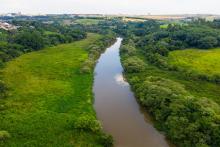 sebuah sungai di brazil