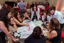 pemangku kepentingan di forum UrbanShift Amerika Latin