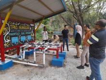 Fasilitas pengelolaan sampah di Manggar